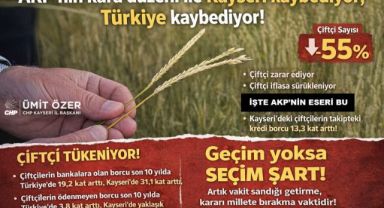 CHP’li Ümit Özer’den İktidara 