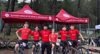 Dağ Bisikleti Türkiye Şampiyonası’nda Kayserili sporculardan önemli başarı