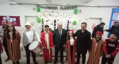 Develi’de Ramazan Coşkusu Okullarda Başladı: İMKB YBO’da Davullu Manili Karşılama