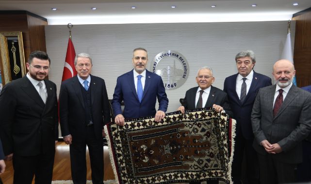 Dışişleri Bakanı Fidan Kayseri'de