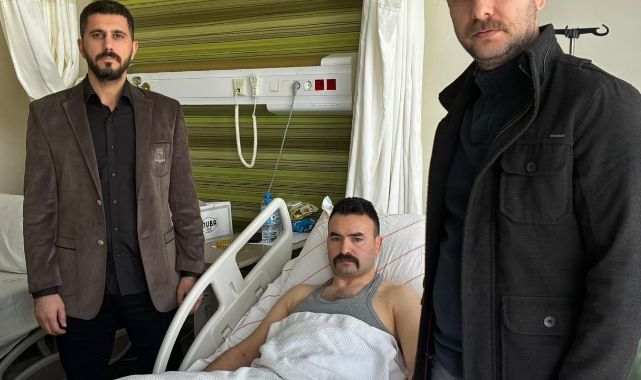 Emniyet Teşkilatı Sendikası’ndan operasyonda yaralanan özel harekat polisine ziyaret