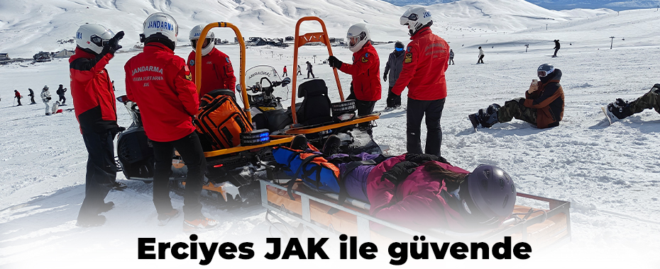 Erciyes JAK ile güvende