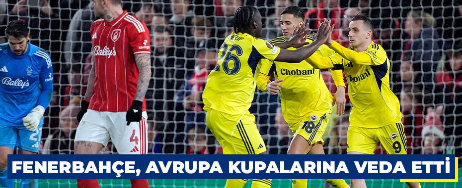 Fenerbahçe, Avrupa kupalarına veda etti
