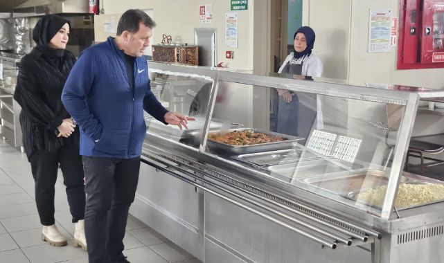 Gençlik ve Spor İl Müdürü Kabakcı'dan Ramazan öncesi yurtların yemekhanelerinde denetim
