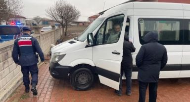 Hacılar’da öğrenci servislerinde denetim