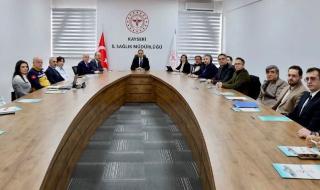 İl Sağlık Müdürü Erşan başkanlığında ASKOM toplantısı