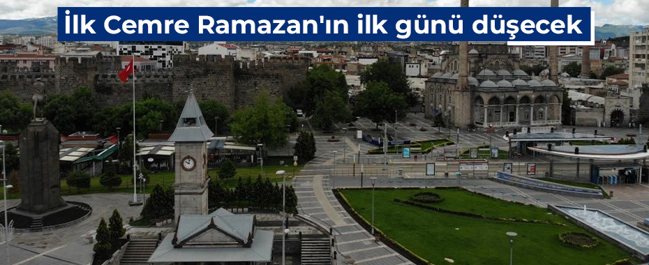 İlk Cemre Ramazan'ın ilk günü düşecek