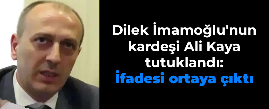 İstanbul’daki Dev Operasyonda Ali Kaya Tutuklandı: 