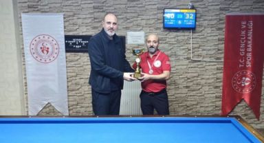 Kayseri’de 3 Bant Bilardo İl Şampiyonası tamamlandı