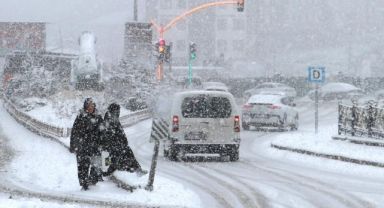 Kayseri’de kar yağışı ve don uyarısı