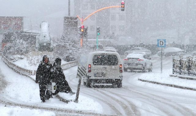 Kayseri’de kar yağışı ve don uyarısı