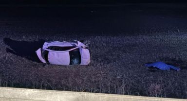 Kayseri’de otomobil şarampole yuvarlandı: 1 ölü, 1’i ağır 4 yaralı