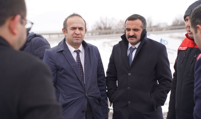 Kayseri OTB’de gece yarısı mesaisi ardından saha incelemesi