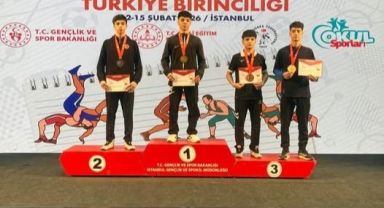 Kayserili Güreşçiler’den İstanbul’da çifte madalya