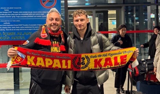 Kayserispor’un yeni golcüsü Fedor Chalov Kayseri’ye geldi