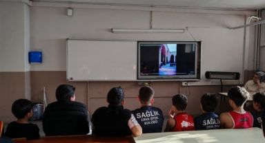 Melikgazi ERVA Spor Okulları’nda öğrencilere adabımuaşeret ve tarih bilinci eğitimi