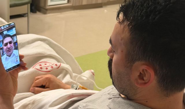 MHP Genel Başkan Yardımcısı Özdemir'den operasyonda yaralanan polise geçmiş olsun telefonu