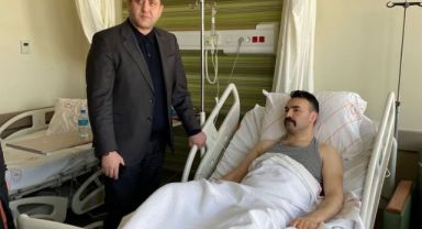 MHP'li Ersoy'dan operasyonda yaralanan özel harekat polisine ziyaret