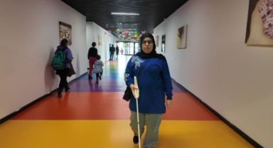 Özel ihtiyaçlı genç, büyükşehir ailesi ile tüm engelleri aşıyor