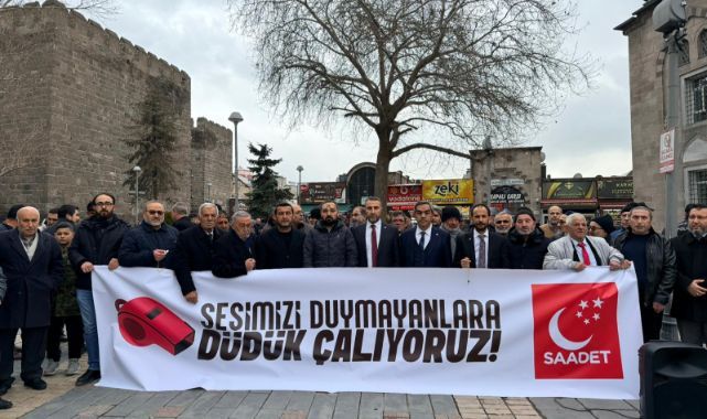 Saadet Partisi’nden Meydanlarda 