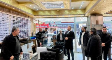 SP’den çarşı esnafına ziyaret