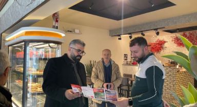 SP Talas ilçe teşkilatından esnaf ziyareti 