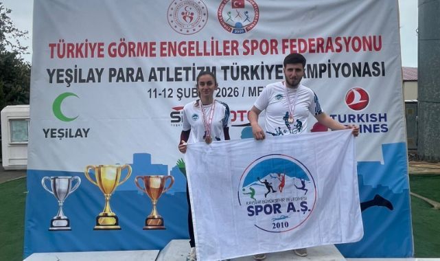 Spor A.Ş. sporcularından çifte şampiyonluk