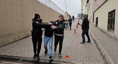 Suç örgütü operasyonunda gözaltına alınan 9 kişi adliyeye sevk edildi