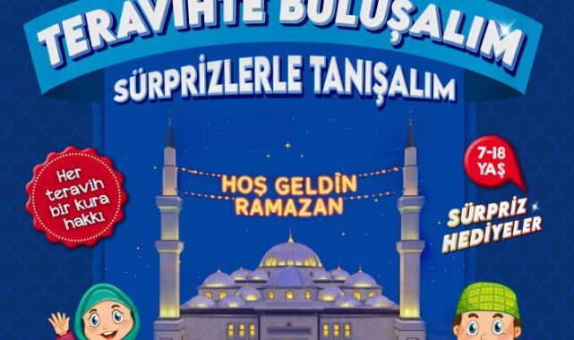 Talas’ta Ramazan akşamları çocukların neşesiyle şenlenecek