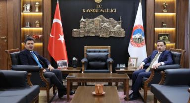 Ulaştırma ve Altyapı Bakan Yardımcısı Boyraz’dan Vali Çiçek’e ziyaret