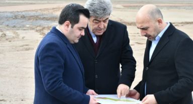 Vekil Ataş ve Başkan Bağlamış, Jeotermal Sera OTB'deki çalışmaları inceledi