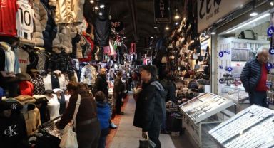 9 asırlık Kapalı Çarşı’da bayram yoğunluğu