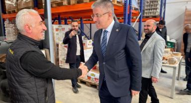AK Parti’li Çopuroğlu’ndan Mimarsinan OSB’deki sanayi kuruluşlarına ziyaret