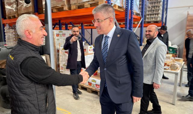 AK Parti’li Çopuroğlu’ndan Mimarsinan OSB’deki sanayi kuruluşlarına ziyaret