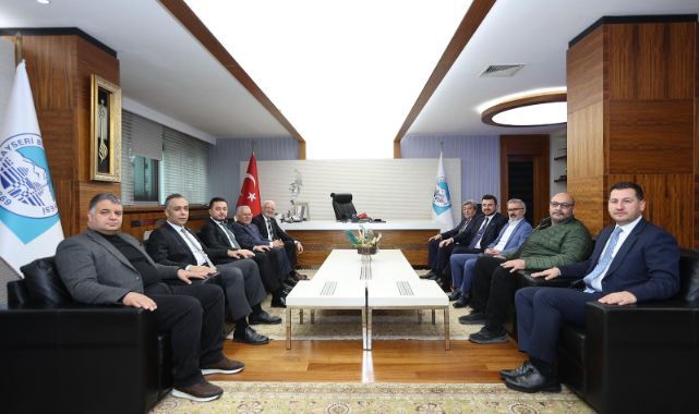 AK Parti'li Elitaş'tan Başkan Büyükkılıç'a ziyaret