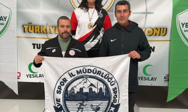 Atıcılık yarışlarında Kayseri rüzgarı