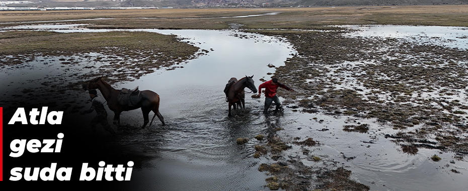 Atla gezi suda bitti