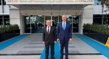 Başkan Büyükkılıç, DHMİ Genel Müdürü Çakmak’ı ziyaret etti