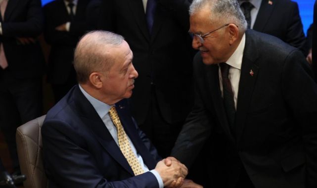 Başkan Büyükkılıç, iftarda Cumhurbaşkanı Erdoğan’la görüştü