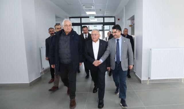 Başkan Büyükkılıç’tan Alzheimer Gündüz Yaşam Merkezi’nde inceleme