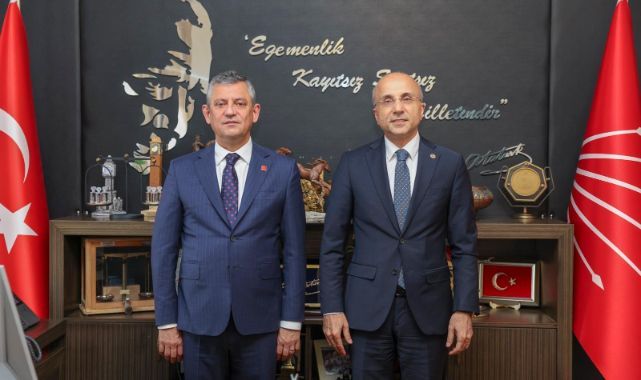 CHP’li Aşkın Genç’ten Özgür Özel’e ziyaret