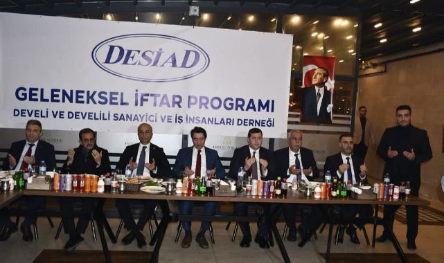 DESİAD İftarında Dev Buluşma: Develi’nin Sanayicileri ve Protokolü Aynı Sofrada!