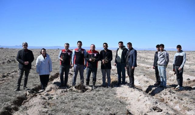 Develi Ovası’nda Bozkırın Yeni Kalkanı: 1300 Dekarlık Alanda 