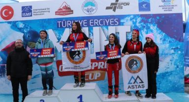 Erciyes'te Dağ Kayağı Türkiye Şampiyonası sona erdi