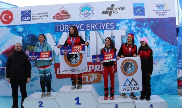 Erciyes'te Dağ Kayağı Türkiye Şampiyonası sona erdi