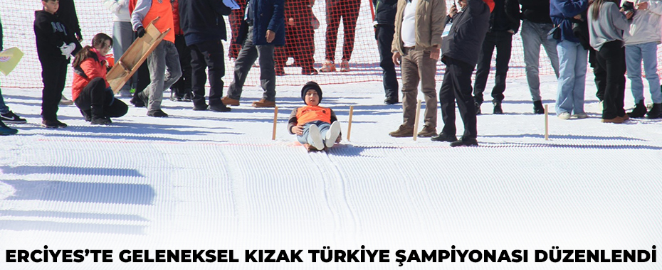 Erciyes’te Geleneksel Kızak Türkiye Şampiyonası düzenlendi