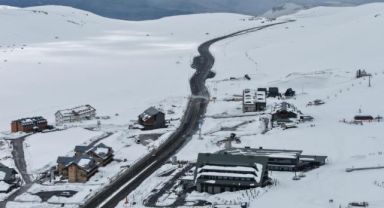 Erciyes’te kayak sezonu nisan sonuna kadar uzadı