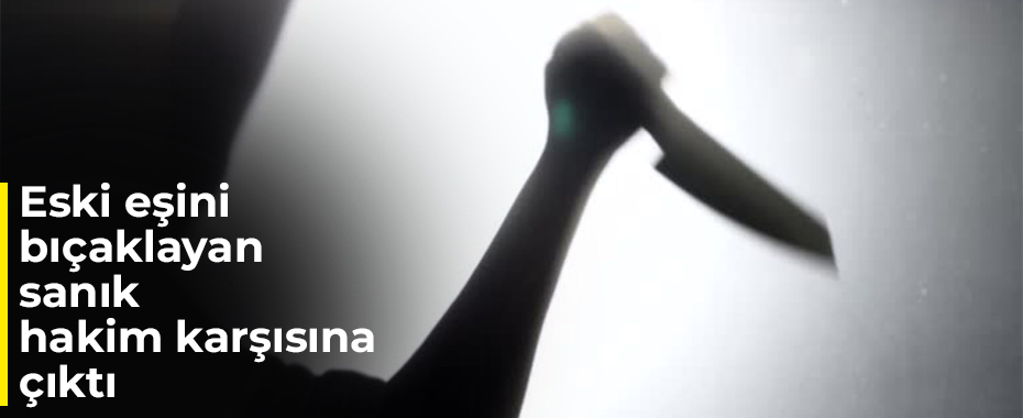 Eski eşini bıçaklayan sanık hakim karşısına çıktı