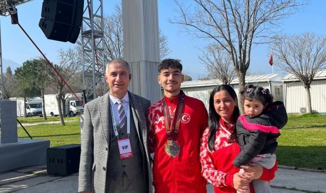 Genç sporcu Yusuf İslam Koca, Balkan ikincisi oldu