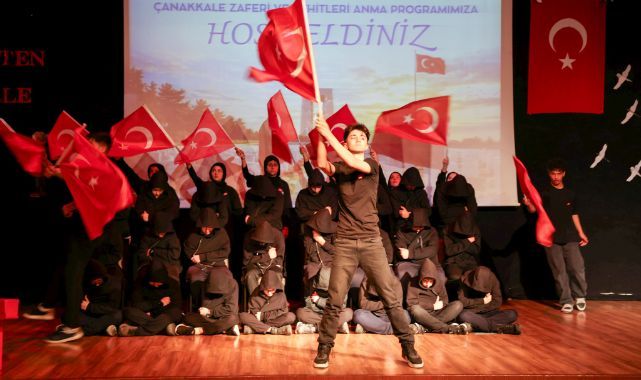 Hacılar'da Çanakkale ruhu coşkuyla anıldı